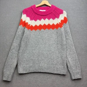 BODEN Pullover Damen UK 12 Fairisle Nordic Yoke festlich Weihnachten Alpaka Wolle Edie - Bild 1 von 10