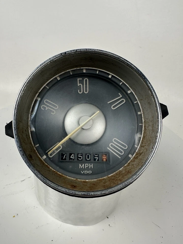 Vintage VW Volkswagen Type 3 Speedometer Fastback Squareback Notchback  - Image 1 of 4