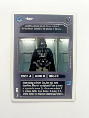 Vader - 1995 Decipher STAR WARS CCG - Image 1 of 2