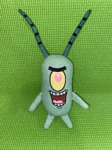 Bob Esponja Nickelodeon Plancton Peluche Animal Verde Retro 2014 8"" - Imagen 1 de 12