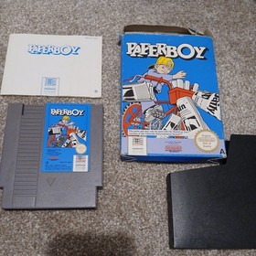 Paperboy NES boxed with manual - Tested and working - Excellent condition