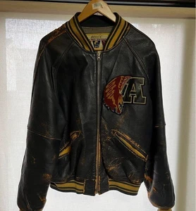 AVIREX Indian Tomahawks varsity jacket M - Picture 1 of 4