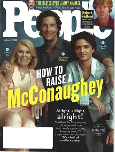 MATTHEW MCCONAUGHEY - PEOPLE MAGAZINE - OCTOBER 2025 - BRAND NEW - Picture 1 of 1