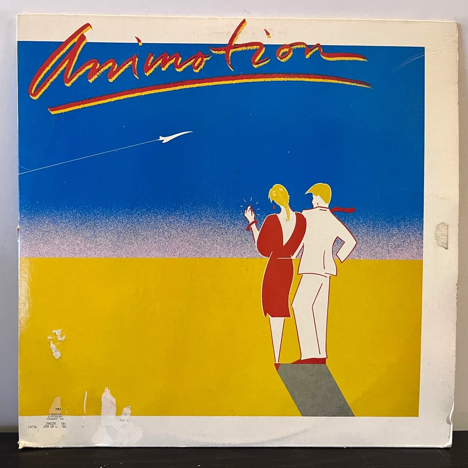 ANIMOTION - Self Titled (Obsession) (1985) - 12" Vinyl Record LP - VG+ - Image 1 of 3