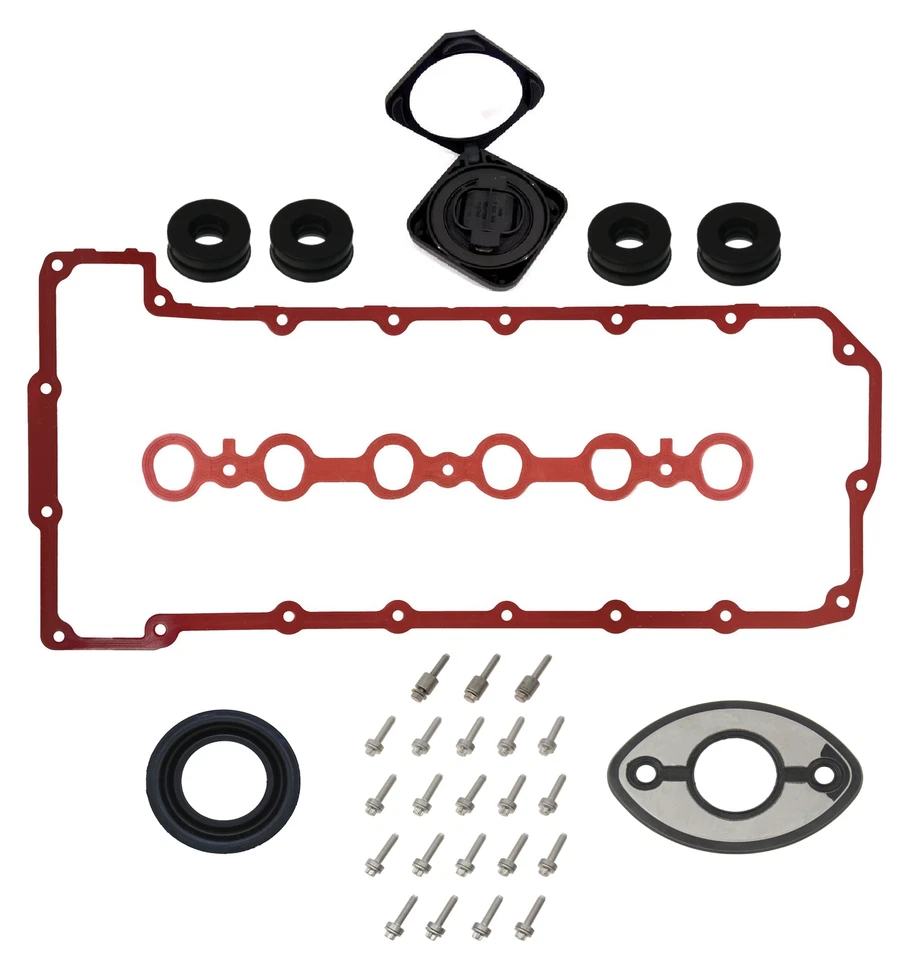 Juego de juntas de cubierta de válvula + pernos + sensor + ojales + tapa de llenado de aceite para BMW 325i 325xi Foto 1 de 1