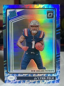 2024 Panini Donruss Optic SSP Ja’Lynn Polk Rocket Emoji Rated Rookie!! - Picture 1 of 2