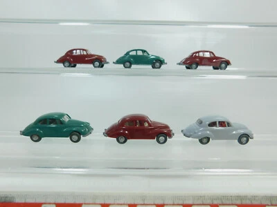 6X H0 1:87 PKW/Automobile DKW F89/F 89, Molto Buono #BK68-0,5 - Immagine 1 di 4