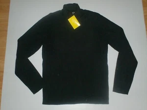 pullover cardigan sweater high neck turtleneck wesc sweden black -- M -- new --- - Picture 1 of 2