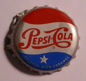 De colección Pepsi Cola "Star"..corcho..usado..tapa de botella de refresco #5 - Imagen 1 de 1