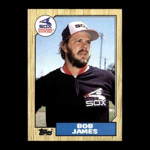 Bob James 1987 Topps Chicago White Sox #342 Set Break R306