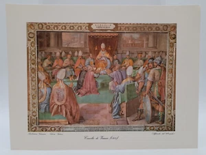 Concilio di Vienna  - Biblioteca Vaticana stampa riproduzione - Picture 1 of 2