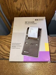 Vintage HP 82240B Infrared Thermal Printer w/ Box Only Works With 12v Cord