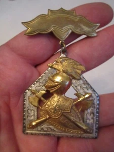 1914 KNIGHTS OF PYTHIAS F C MEDAL - FINE SILVER - NIAGRA LODGE - SC-5 - Picture 1 of 5