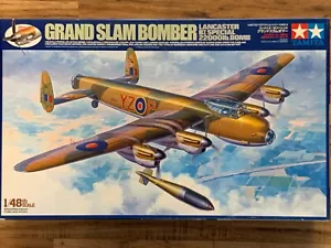 1/48 Tamiya AVRO LANCASTER B.I *MOTORIZED w/Grand Slam Bomb Kit *Sealed OOP - Picture 1 of 5
