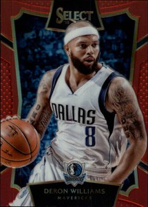 2015-16 Select Concourse Prizms Red Basketball Card #13 Deron Williams /149