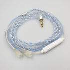 Silver Plated 7N Audio Cable For Sennheiser Ie8 Ie80 Ie8i Ie80s Headphone New