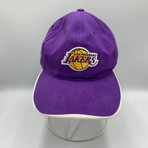 Los Angeles Lakers NBA Basketball Mütze Kappe verstellbarer Riemen hinten lila - Bild 1 von 5