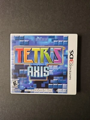 Tetris: Axis (Nintendo 3DS, 2011) Complete In Box With Manual! - Image 1 of 3