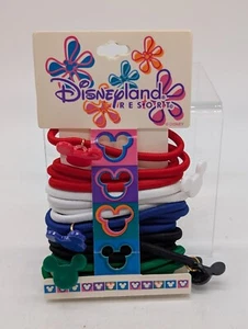 Vintage Disney Taiwan Disneyland Resort Hair Accessories Ponytail Holders Set 20 - Picture 1 of 7
