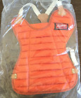 New Rawlings Baseball Vest Orange Model 7P Catchers Protector, Softball
