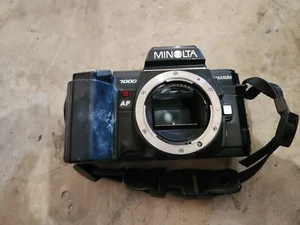 Minolta 7000 Maxxum Af Film Camera Parts Or Repair/untested - Picture 1 of 3