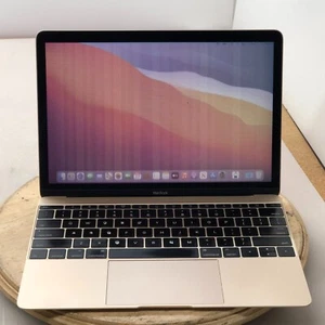 APPLE MACBOOK A1534 EARLY 2015 INTEL CORE M@1.1GHz 8GB RAM 256GB SSD *READ - Afbeelding 1 van 15