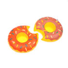 1Pc Floating Cup Inflatable Donut Drinks Cup Holder Pool Float Coasters Toy ba
