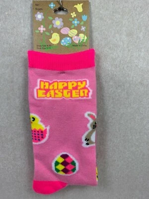 CALCETINES HAPPY ESTER MUJER TALLA 9-11 POR K.BELL ROSA RELIGIÓN ARTÍCULO Foto 1 de 2