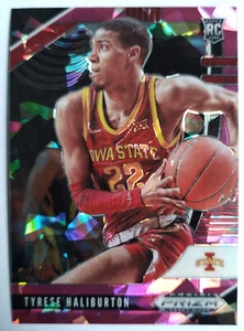 TYRESE HALIBURTON 10 PANINI PRIZM DRAFT PICKS PINK ICE PRIZM ROOKIE RC 2020-21 - Bild 1 von 2