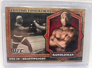 Kevin Randleman 2012 Bloodlines Fighting Forefathers 4/8 ruby UfC 