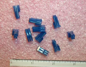 QTY (50) 2 POSITION IDC IDT RECEPTACLES 26 AWG 2.54mm BLUE 3-640442-2 TYCO ROHS - Picture 1 of 3