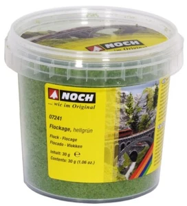 07242 Todavía (243,00€/1kg) Flocado verde medio lata 30g, para forma realista. - Imagen 1 de 3