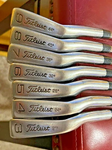 Juego de palos de golf Titleist DCI de hierro dorado MS209 3,4,5,6,7,8,9 ejes de acero rígido - Imagen 1 de 16