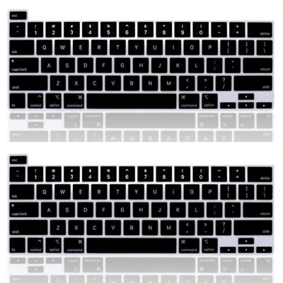 Waterproof Soft Silicon Keyboard Cover for Macbook Pro,Retina Pro,Air 13/15.4/16 - Image 1 of 4