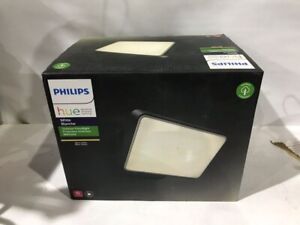 Philips Hue White Welcome Black Outdoor Integrated LED Flood Light 1743630V7