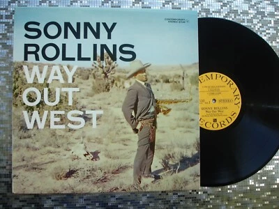 Sonny Rollins ~ Way Out West ~ Vintage  LP  Contemporary Records – S-7530 - Imagem 1 de 4