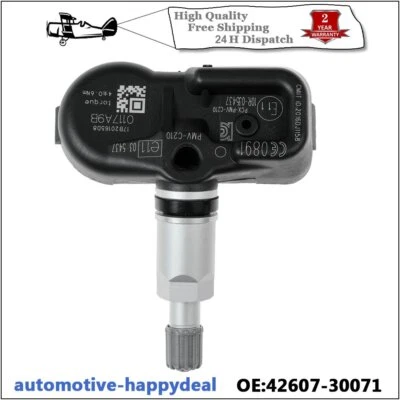 TPMS TYRE PRESSURE MONITOR SENSOR FOR TOYOTA PRIUS PLUS  42607-30071 - Image 1 of 4
