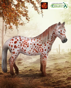 British Spotted Pony Mare Pferd Spielzeug Modellfigur von CollectA 88750 Neu - Bild 1 von 2