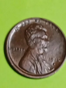 1916-D LINCOLN CENT MS/BU. BROWN. FULL UNC. HIGH RATED. - Picture 1 of 2
