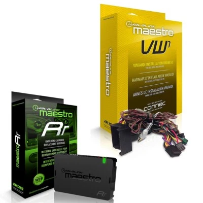 iDatalink Maestro HRN-HRR-VW1 + ADS-MRR Car Stereo Install Wire Harness for VW - Image 1 of 4