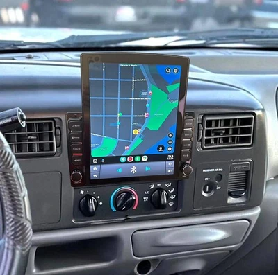 For 1999-2003 Ford F-350 Super Duty Android 13 GPS FM Stereo Radio Apple CarPlay Foto 1 de 4