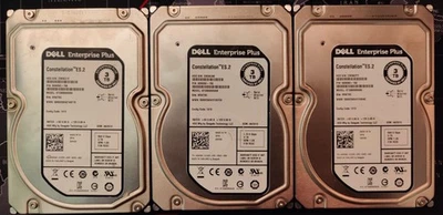 Dell Enterprise Plus 3TB SAS 3.5" 7200RPM 6Gb/s HDD - ST33000650SS - Image 1 of 4