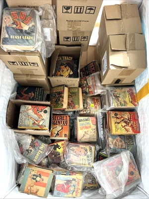 Gran Lote De Colección Big Little Books Superman, Dick Tracy, Red Ryder, COLECCIÓN RARA Foto 1 de 4