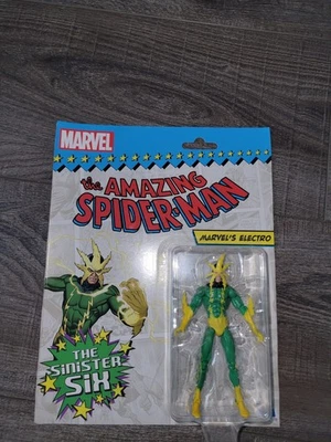 Marvel Universe 3.75 Spider-Man Sinister Six Electro SDCC Foto 1 de 2