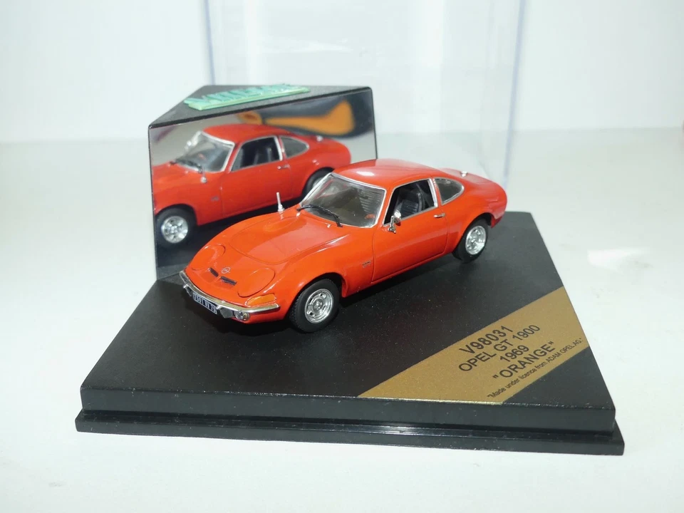 OPEL GT 1900 1969 Orange VITESSE V98031 1:43 - Photo 1/2