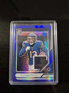 Keenan Allen 2024 Donruss Optic Football Patch Optic Threads BEARS - Bild 1 von 2