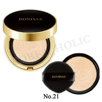 DOMINAS Bright Perfect Cover Cushion 15g + Refill 15g #21 SPF 50+ PA++++ Kbeauty - Image 1 of 4