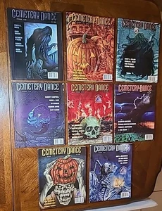 Cemetery Dance REVISED! Lot of 8. #40-#47. Vintage Short Story Horror Mag  G - Bild 1 von 9