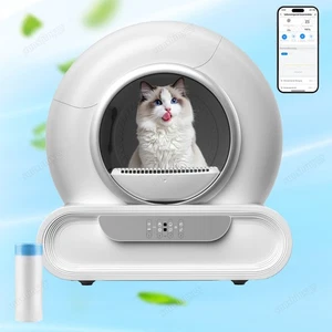 XXL Automatisch Selbstreinigende Katzenklo Toilette Katzentoilette App-Steuerung - Imagen 1 de 11
