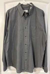 Jack Spade Long Sleeve Men's Button Down Collar Shirt Gray - sz XL - NWOT - Picture 1 of 3
